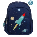 A Little Lovely Company - dječji ruksak za vrtić Svemirska Raketa