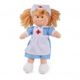 Tekstilna lutka medicinska sestra Nancy 28 cm od Bigjigs Toys