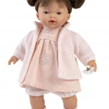 Llorens Vera – realistična govoreća lutka sa zvukovima i mekim platnenim tjelešcem, 33 cm