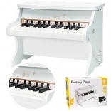 Drveno dječje pianino CLASSIC WORLD s udžbenikom