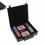 Poker set u kovčegu – 100 žetona, 2 špila karata i kocke