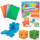 Konstruktor 3D Pjenaste Kocke u Kutiji