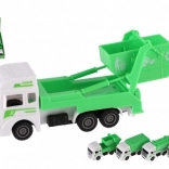 Komunalne usluge plastični autić 12 cm s funkcijom povratnog navijanja