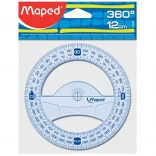 Kutomjer 360° 12 cm