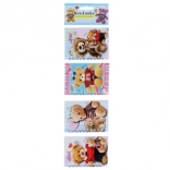 Spiralne bilježnice s motivom medvjedića, set od 4 kom