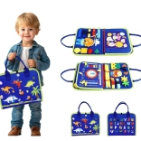 Senzorna busy knjiga Dinosauri 4 – 2Kids Toys