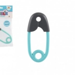 Dječja zvečka igla sivo-tirkizna