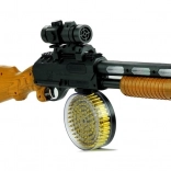 Interaktivna igračka puška AK 868-1 sa svjetlosnim i zvučnim efektima