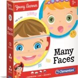 Clementoni Young Learner puzzle s mnogo lica 6×3 dijelova