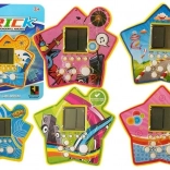 Džepna elektronička igra tetris u obliku zvijezde – žuta