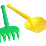 Plastični vrtni set za djecu – mala lopatica i grabljice