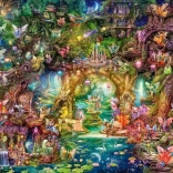 Puzzle Fantasy svijet 4000 dijelova