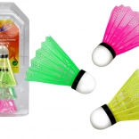Set od 3 klasične šarene badminton loptice Classic Coloured