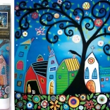 Dijamantno slikanje 7D Bajkoviti grad 30 × 30 cm