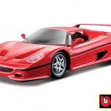 Kovinski model Bburago 1:24 Ferrari F50 crvena