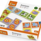 Drveno domino sa životinjama