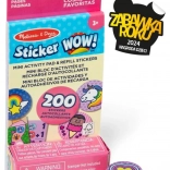 Sticker Wow – uložak i mini knjižica Jednorog