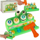 Interaktivna igra s čekićem Krokodil za djecu 18m+