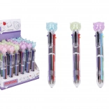 Višebojna kemijska olovka Mačka, 6 boja