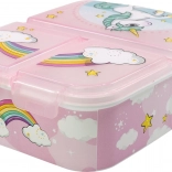 Stor multi box za užinu jednorog