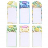 Magnetski blokići za bilješke s olovkom, mješavina voćnih motiva, 40 listova