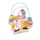 Drvena motorička igračka Lisica