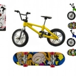 Prstovni BMX bicikl i skateboard – vijčani mini set 10 cm
