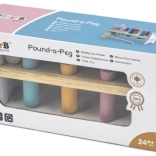 VIGA PolarB Drvena klupa s čekićem – Montessori igračka