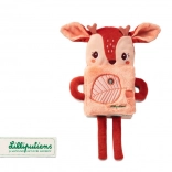 Maziva plišana knjižica s jelenom Stellom 3 m+ od Lilliputiens