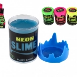 Neonski slajm 160 g, svijetli pod UV/black light, 4 boje