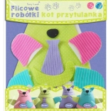 Kreativni set Mačka plišana Stefan Filcowe Robótki