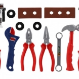 Dječji set plastičnog alata u vrećici, 2 boje (21 × 24 × 5 cm)