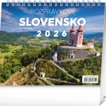 Stolni kalendar Bajkovita Slovačka 2026
