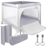 Putni dječji ogradica Zoni siva