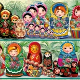 Puzzle Matrioške 6000 dijelova