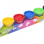 Plastelin 6×50 g, set u boji