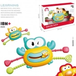 Senzorička interaktivna igračka rak za djecu od 18 mjeseci