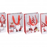 Poklon-vrećica S božićni motiv 17,5 × 23,5 × 8 cm