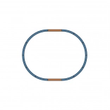 Piko set tračnica A – osnovni oval H0