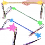 Čarobni štapić s gimnastičkim palicom i trakama