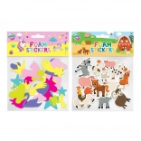 Pjenaste samoljepljive naljepnice za kreativno stvaranje