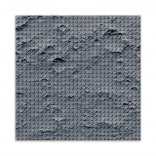 Dizajnerska podloga za gradnju Mjesečev krajolik 25,5 x 25,5 cm