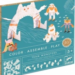 DJECO 3D set čudovišta Team Monsters