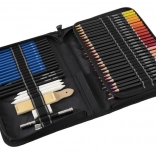 Set za skiciranje olovaka i bojica u torbici