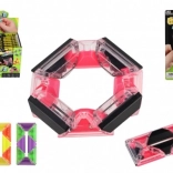 Antistresovna slagalica pravokutnik s kuglicama, plastika 4 × 8 cm