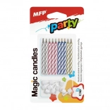 magične svjećice za torte 6 cm, 10 kom