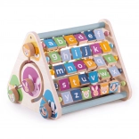 Bigjigs Toys drveni aktivni trokut sa životinjama