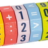 Small Foot drvena valjkasta kalkulatora za djecu