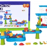 Veliki interaktivni vodeni park stol Pijesak Kalupi Mlinovi