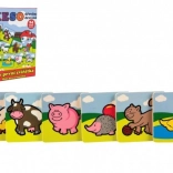 Drveno memory – moje prve životinjice TEDDIES